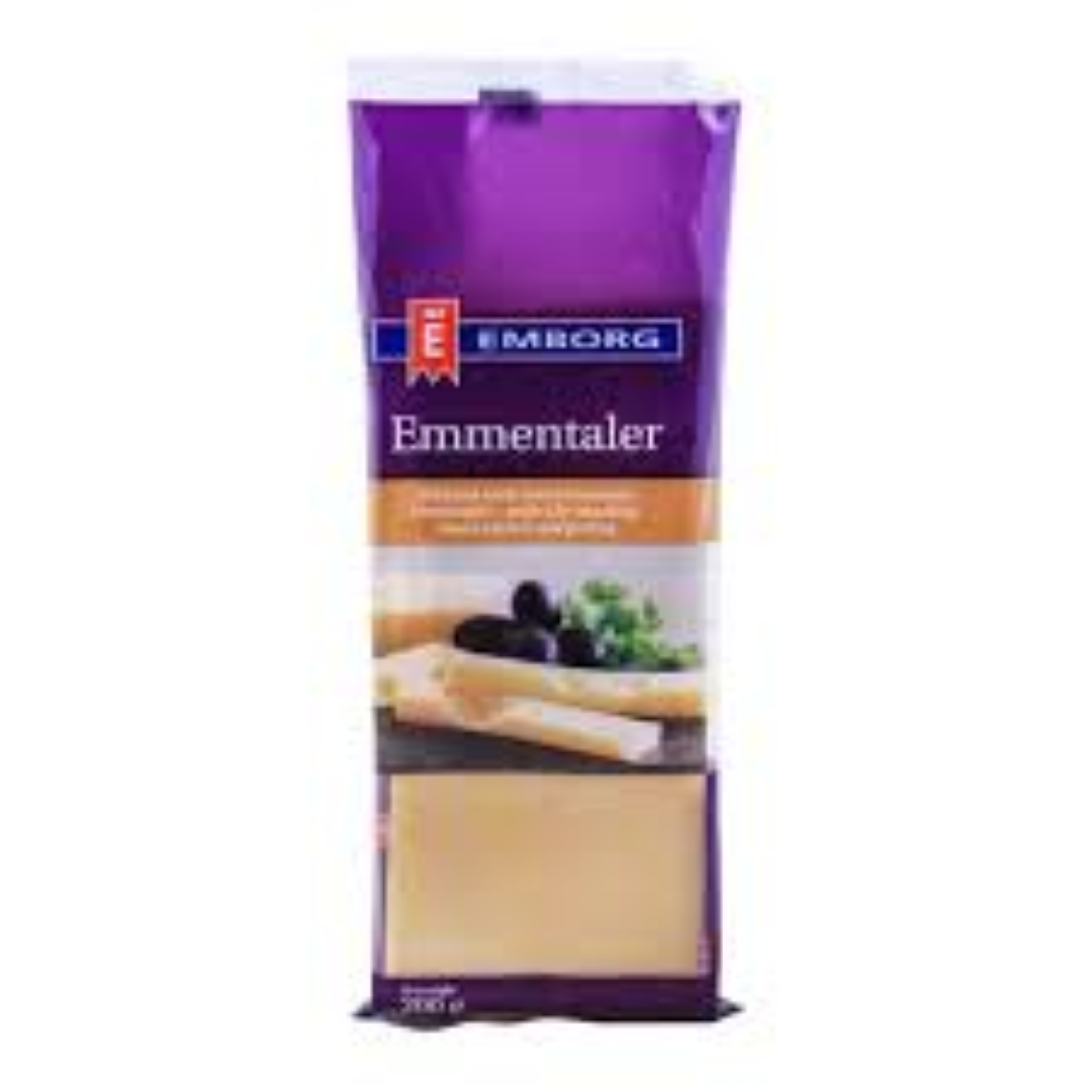 EMBORG EMMENTALER CHEESE SHREDDED 200G